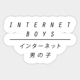 internet boys x japan Sticker